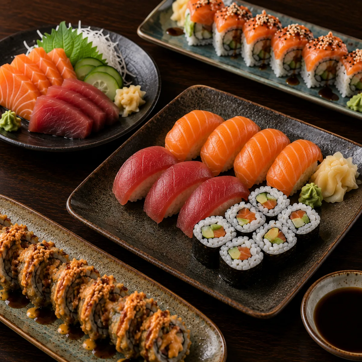 Sushi-Menü